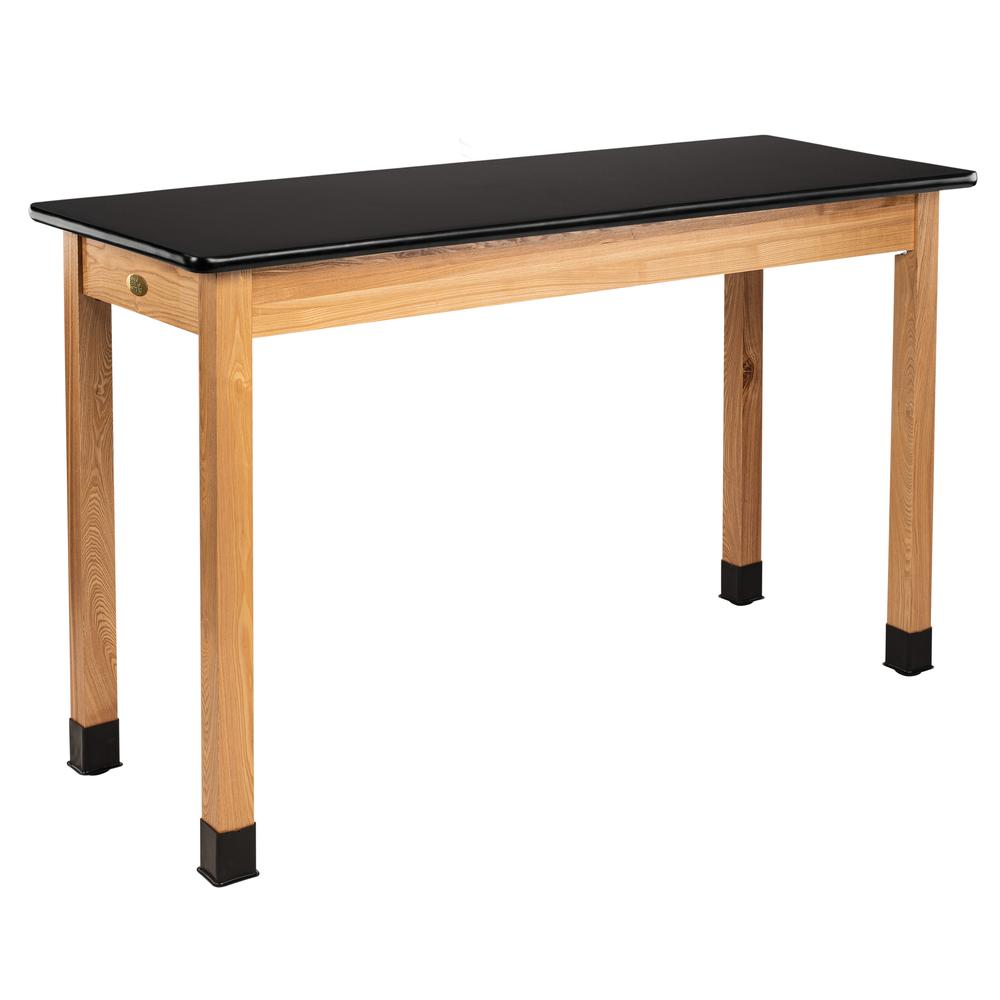 NPS® Wood Science Lab Table, 24 x 48 x 36, HPL Top