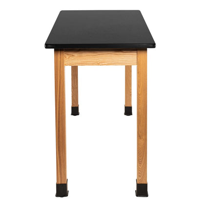 NPS® Wood Science Lab Table, 24 x 48 x 36, HPL Top