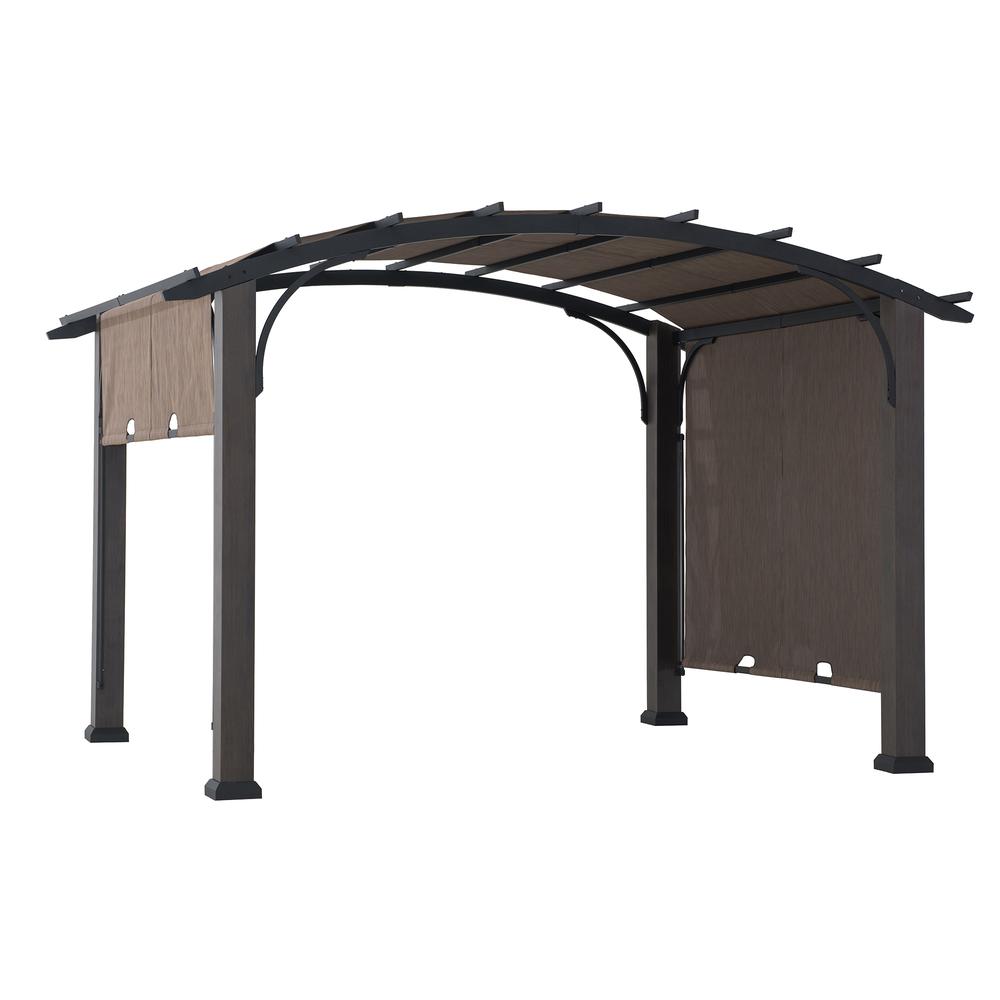 10 ft. x 12 ft. Dylon arched roof Pergola