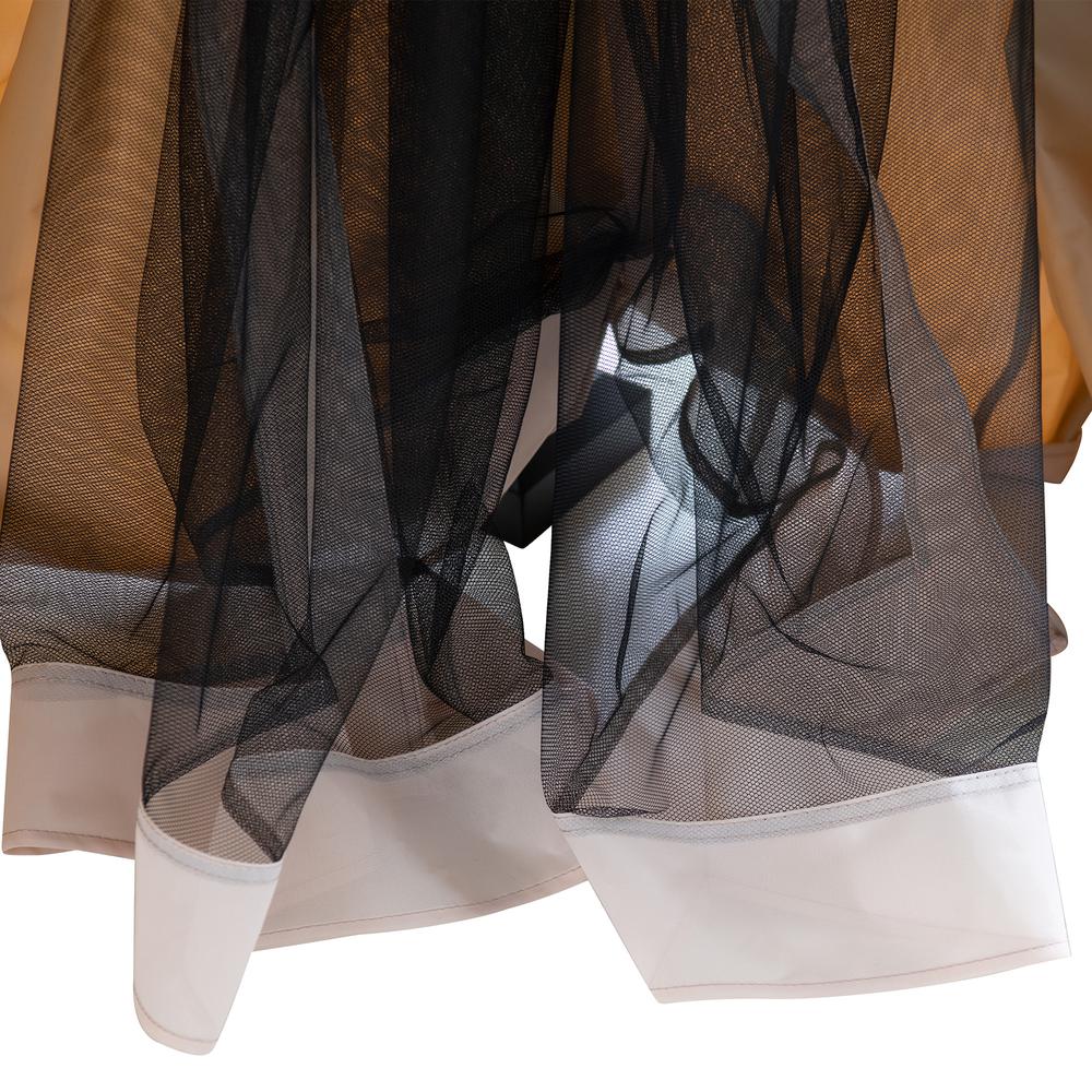 10ft. x 12ft. Metal Roof;  Aluminum & Metal Frame with Curtain and Netting
