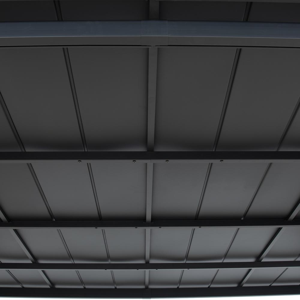 10ft. x 12ft. Metal Roof;  Aluminum & Metal Frame with Curtain and Netting