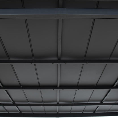 10ft. x 12ft. Metal Roof;  Aluminum & Metal Frame with Curtain and Netting