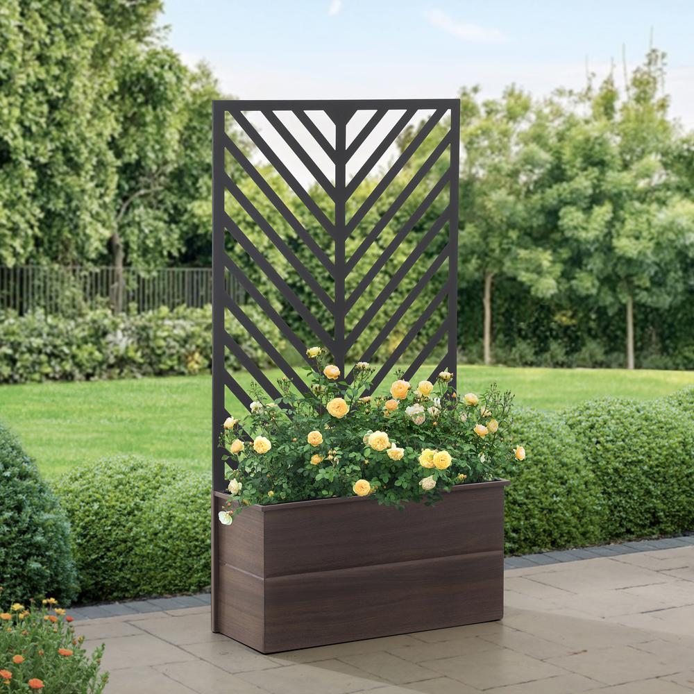 Sunjoy Marston Planter With Screen