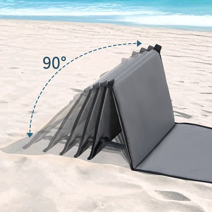 Portable Backrest Chair 1PK, Folding Lightweight Camp Seat