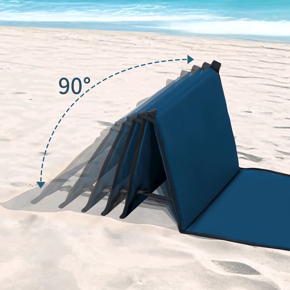 Portable Backrest Chair 1PK, Folding Lightweight Camp Seat
