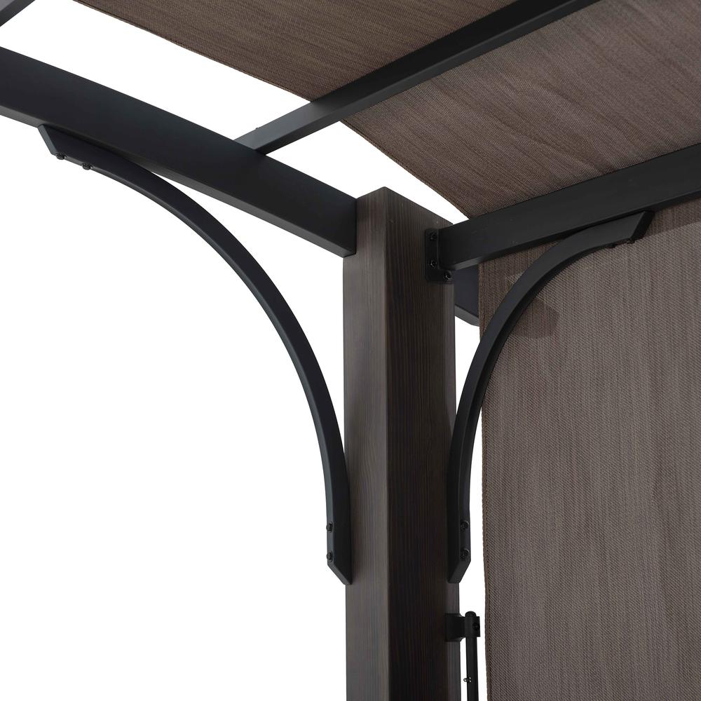 10 ft. x 12 ft. Dylon arched roof Pergola