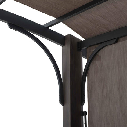 10 ft. x 12 ft. Dylon arched roof Pergola