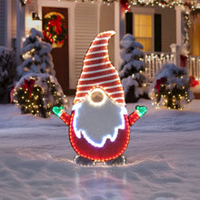 Sunjoy 48.4" LED Lighted Gnome Holiday Outdoor Christmas Decoration