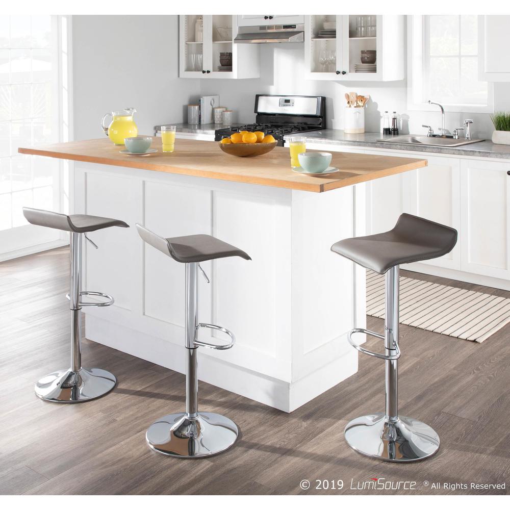Grey Ale Barstool - Set of 2