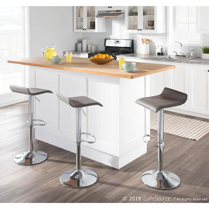 Grey Ale Barstool - Set of 2