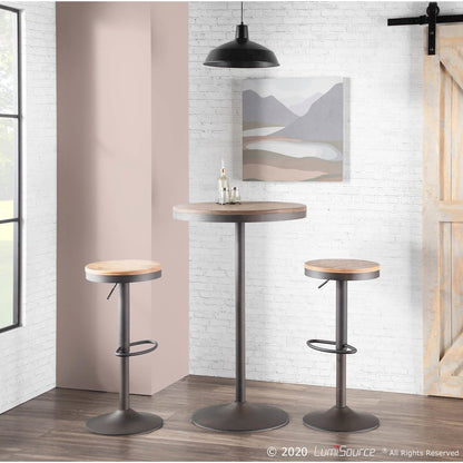 Antique, Brown Dakota Bar Table