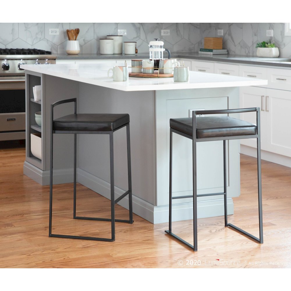 Fuji Stacker Counter Stool - Set of 2