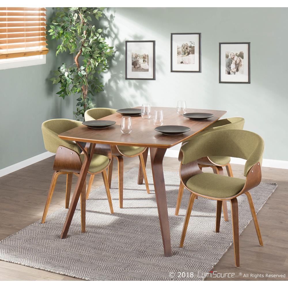 Walnut Wood Folia Dining Table