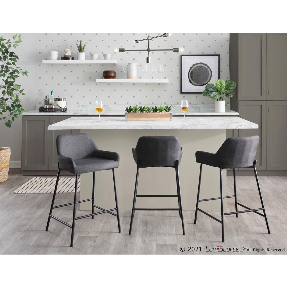 Daniella Fixed-Height Counter Stool - Set of 2