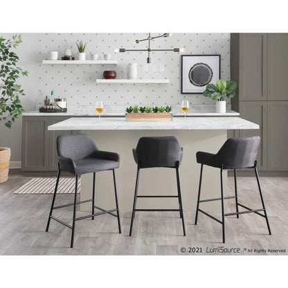 Daniella Fixed-Height Counter Stool - Set of 2