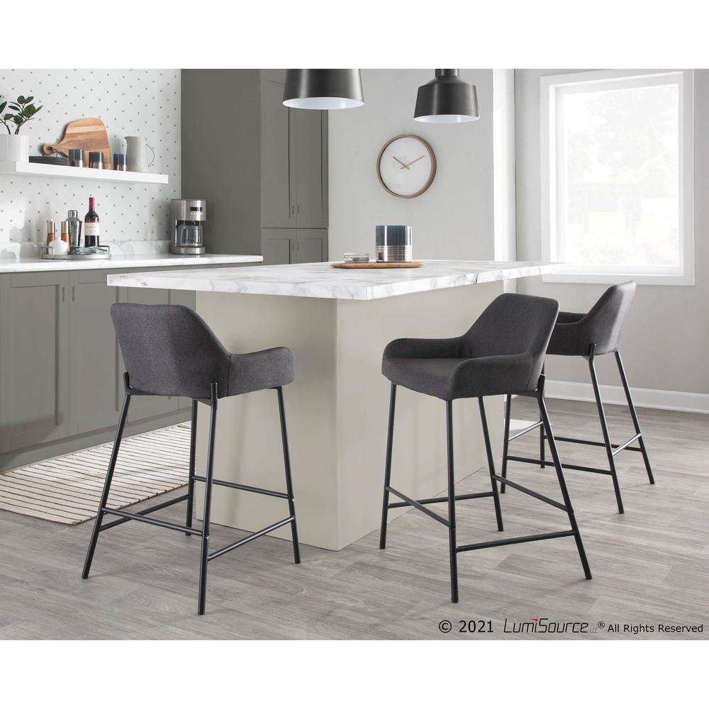 Daniella Fixed-Height Counter Stool - Set of 2