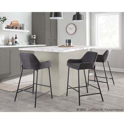 Daniella Fixed-Height Counter Stool - Set of 2