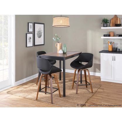 Fabrico Fixed-Height Counter Stool - Set of 2
