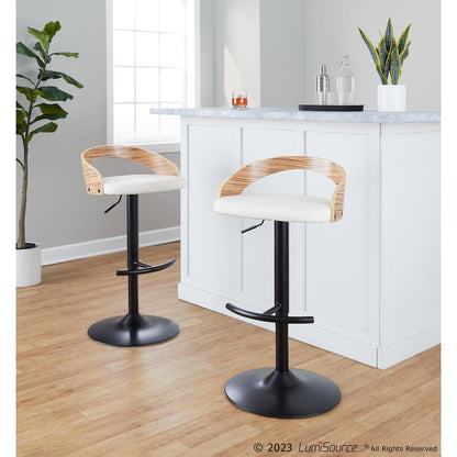 Grotto Adjustable Barstool - Set of 2