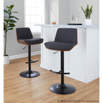 Corazza Adjustable Barstool - Set of 2