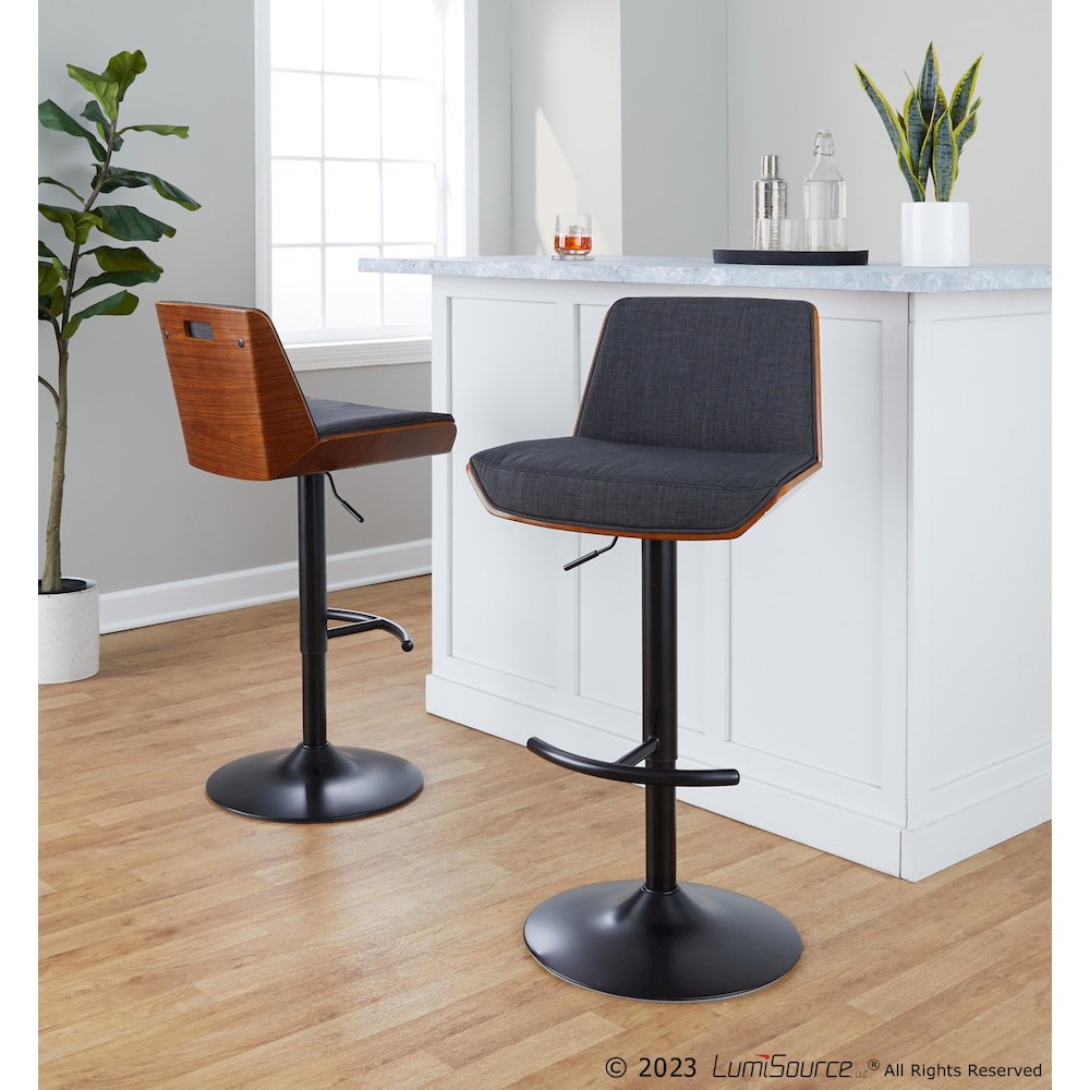 Corazza Adjustable Barstool - Set of 2