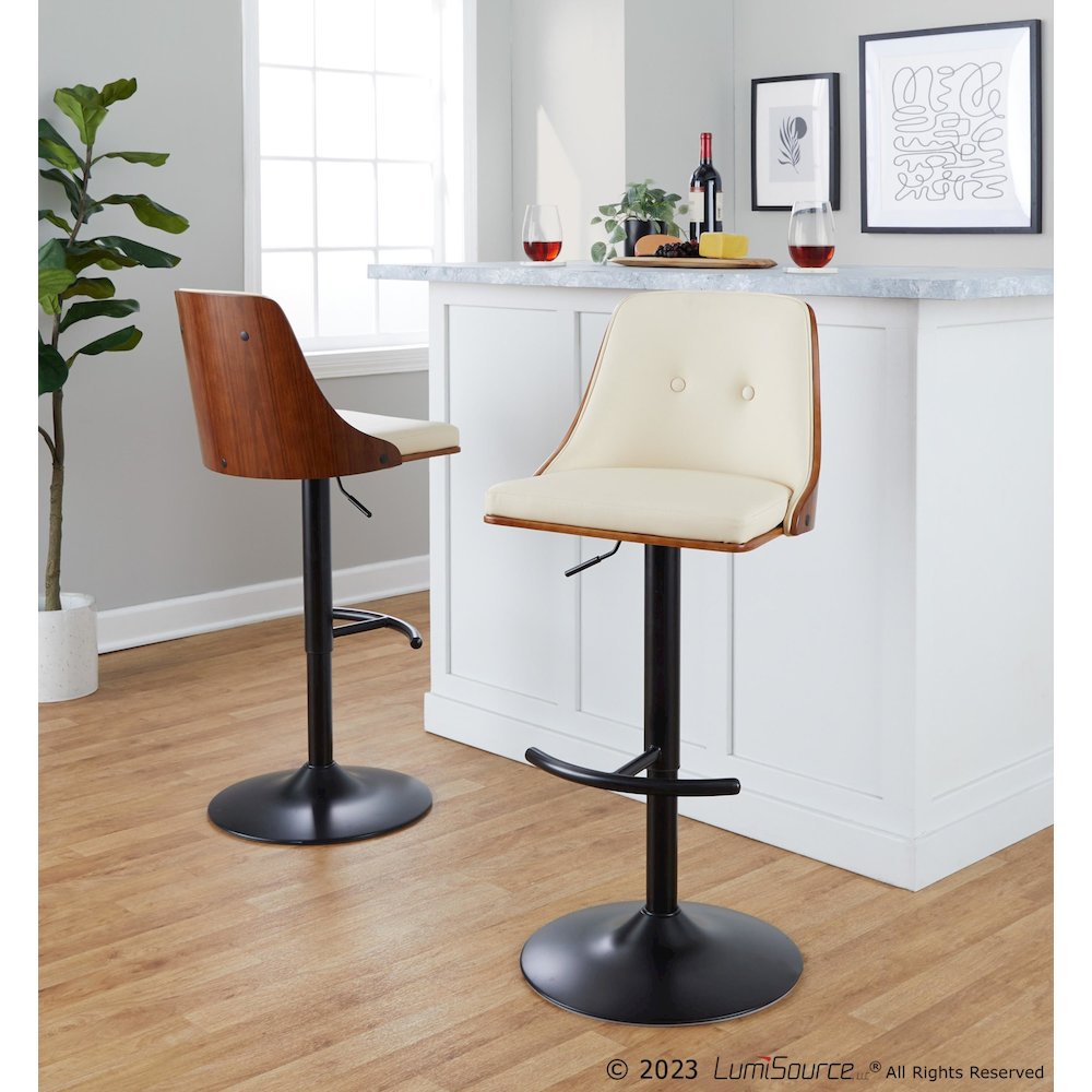 Gianna Adjustable Barstool - Set of 2