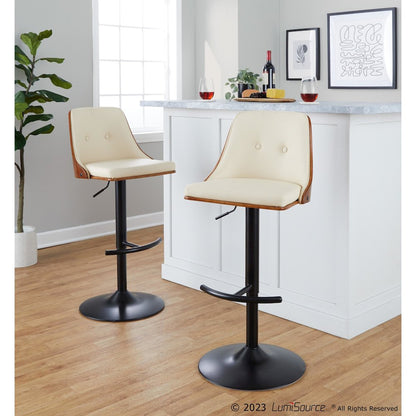 Gianna Adjustable Barstool - Set of 2