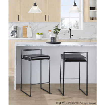 Fuji Stacker Counter Stool - Set of 2