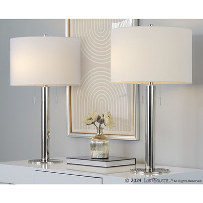 Master 29" Metal Table Lamp - Set of 2