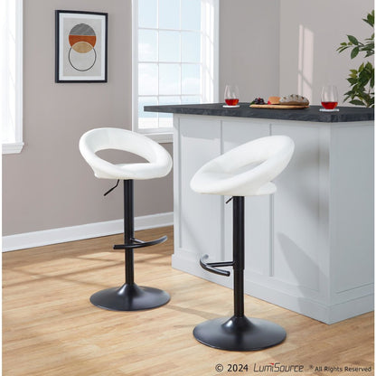 Posh Adjustable Barstool - Set of 2