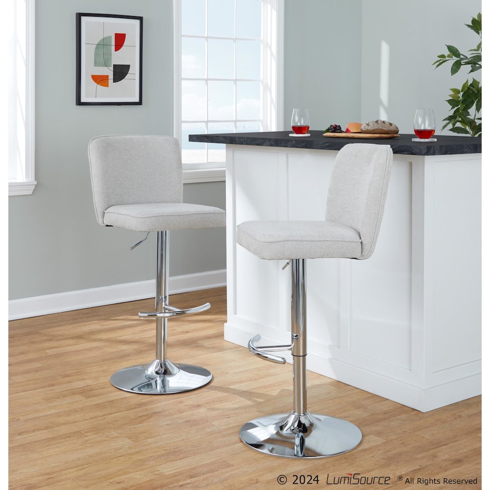 Henry Adjustable Barstool - Set of 2