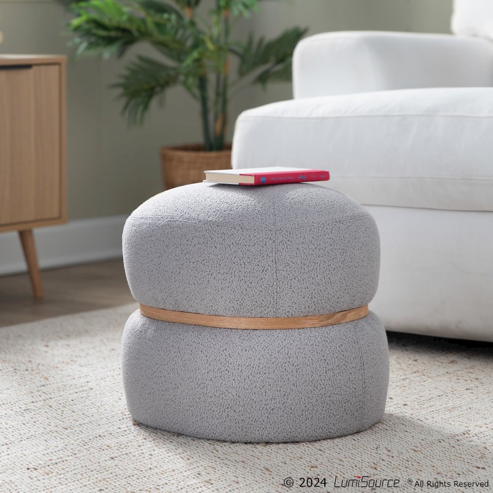 Cinch Pouf Ottoman