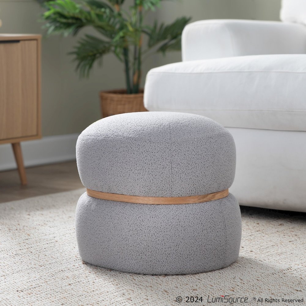 Cinch Pouf Ottoman