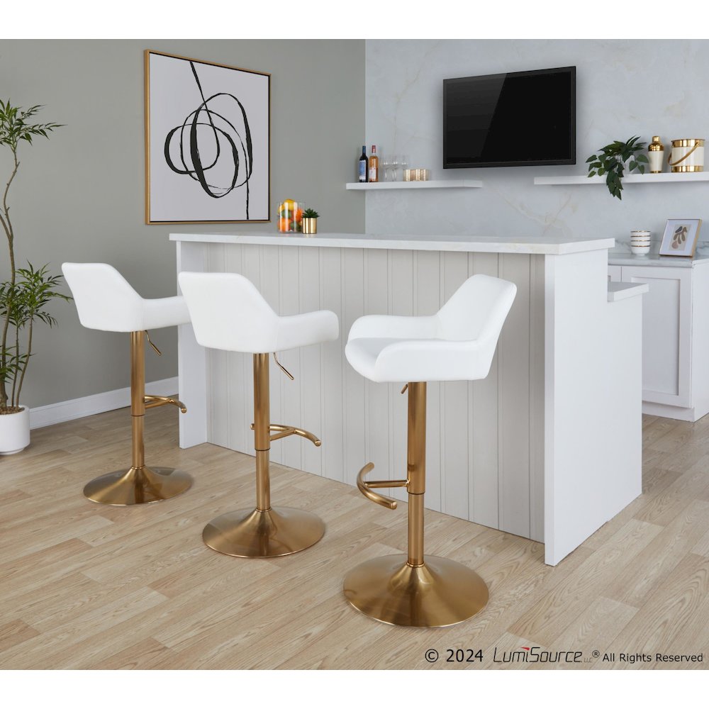 Daniella Adjustable Barstool - Set of 2