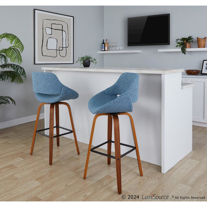 Fabrico 30" Fixed-Height Barstool - Set of 2