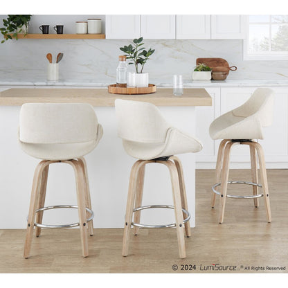 Fabrico 26" Fixed-Height Counter Stool - Set of 2