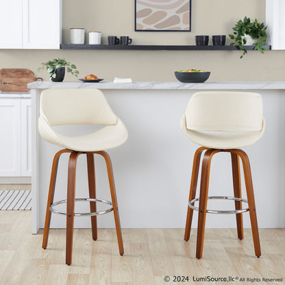 Fabrico 30" Fixed-Height Barstool - Set of 2