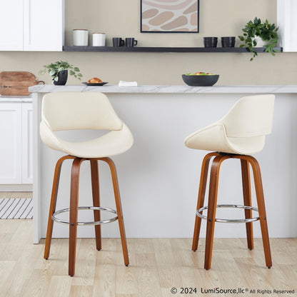 Fabrico 30" Fixed-Height Barstool - Set of 2