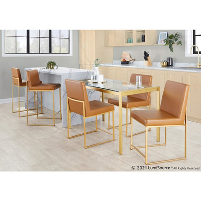 High Back Fuji Dining Chair - Set of 2