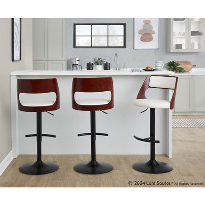 Cecina Adjustable Barstool - Set of 2