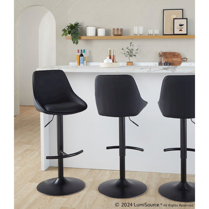 Diana Adjustable Barstool - Set of 2