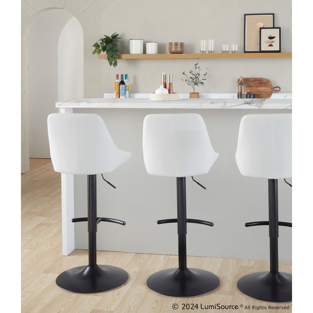 Diana Adjustable Barstool - Set of 2