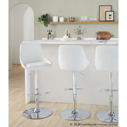 Diana Adjustable Barstool - Set of 2