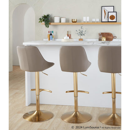 Diana Adjustable Barstool - Set of 2