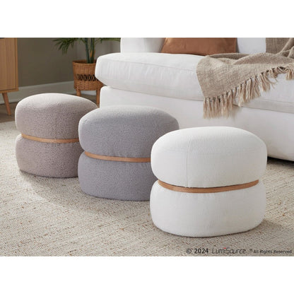 Cinch Pouf Ottoman