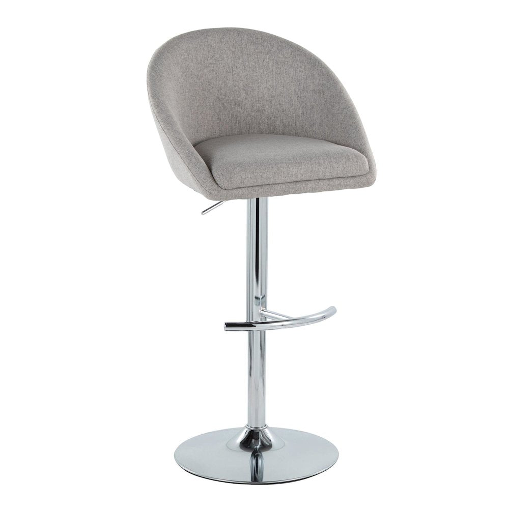 Matisse Highback Adjustable Barstool - Set of 2