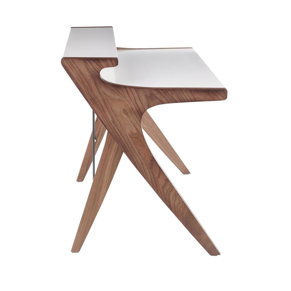 Walnut Wood, White Wood Archer Desk