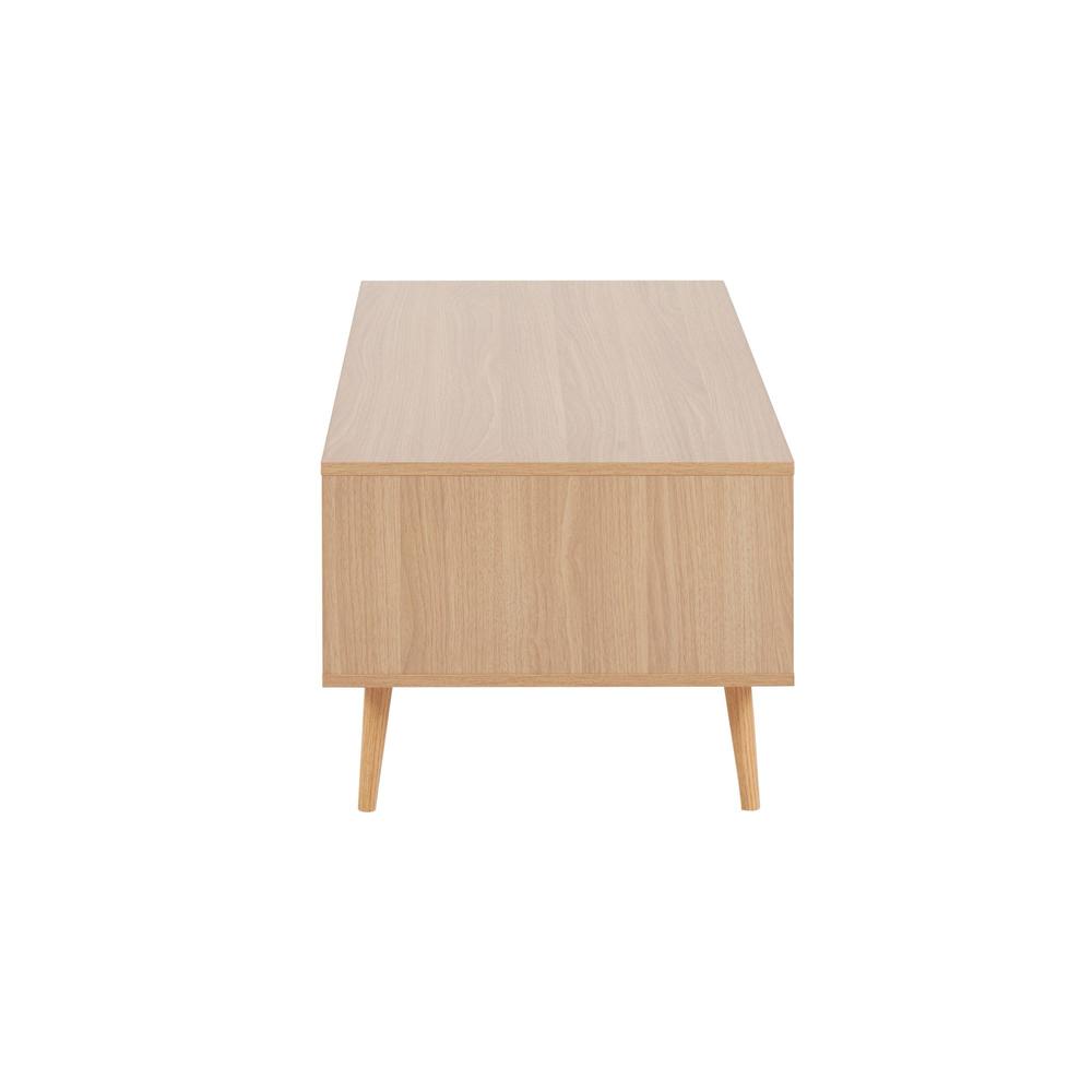 Natural Wood, White Wood Astro Coffee Table