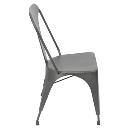 Matte Grey Austin Dining Chair - Set of 2