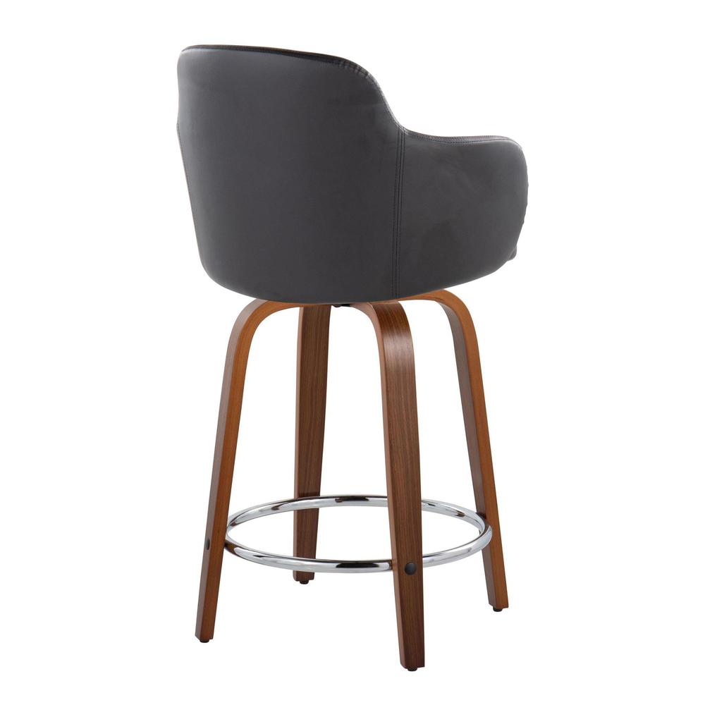 Brown Boyne 24" Fixed-Height Counter Stool - Set of 2